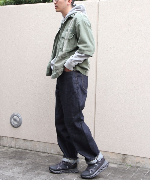 Sanca（サンカ）の「Sanca/サンカ デニム5Pワイドフィット　15.5oz DENIM 5P WIDE FIT（メンズ）（デニムパンツ・メンズ・インディゴブルー・3/2/1）」の6枚目の写真