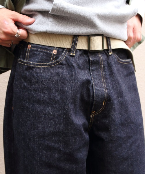 Sanca（サンカ）の「Sanca/サンカ デニム5Pワイドフィット　15.5oz DENIM 5P WIDE FIT（メンズ）（デニムパンツ・メンズ・インディゴブルー・3/2/1）」の10枚目の写真