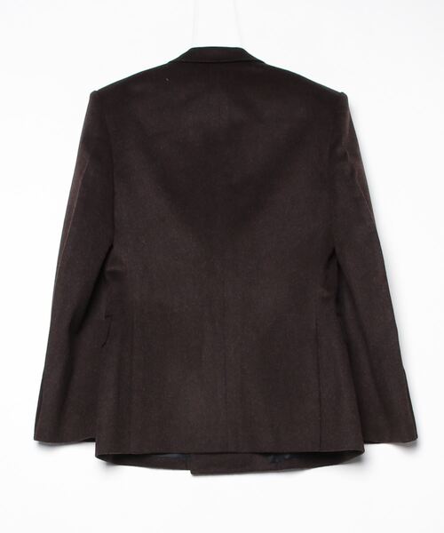 JOHN LAWRENCE SULLIVAN(ジョンローレンスサリバン)の「WOOL DOUBLE BREASTED JACKET(テーラードジャケット・メンズ・ブラウン/ブラック・46/44/48)」の4枚目の写真