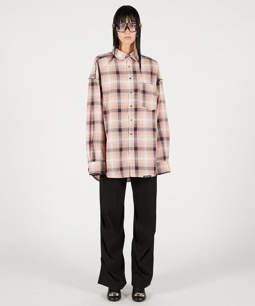 PRANK PROJECT(プランクプロジェクト)の「ヘムタックドレープパンツ / Hem Tuck Drape Pants(その他パンツ・レディース・ブラウン/グレー/ブラック・36/38)」の4枚目の写真