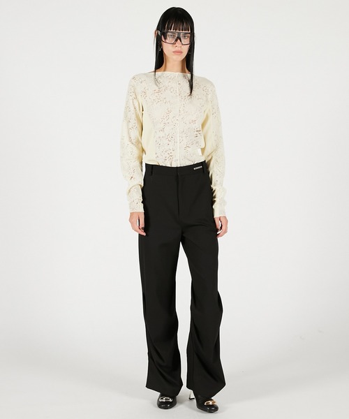 PRANK PROJECT(プランクプロジェクト)の「ヘムタックドレープパンツ / Hem Tuck Drape Pants(その他パンツ・レディース・ブラウン/グレー/ブラック・36/38)」の5枚目の写真