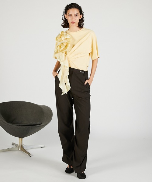 PRANK PROJECT(プランクプロジェクト)の「ヘムタックドレープパンツ / Hem Tuck Drape Pants(その他パンツ・レディース・ブラウン/グレー/ブラック・36/38)」の6枚目の写真