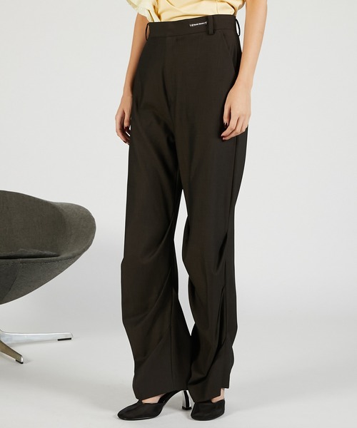 PRANK PROJECT(プランクプロジェクト)の「ヘムタックドレープパンツ / Hem Tuck Drape Pants(その他パンツ・レディース・ブラウン/グレー/ブラック・36/38)」の17枚目の写真