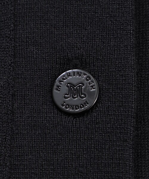 MACKINTOSH LONDON（マッキントッシュ ロンドン）の「クリアーニット衿付きカーディガン（カーディガン/ボレロ・レディース・ブラック/ブルー系その他2/ブラウン/グリーン/オレンジ・38/40）」の17枚目の写真