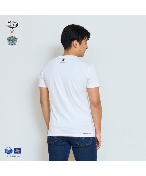 Vehicles(ビークルズ)の「パウパトロール 子供服 グラフィック半袖Tシャツマーシャルホワイト マーシャル(Tシャツ/カットソー・レディース・ブラック/ホワイト・womens free/MEDIUM/LARGE)」の6枚目の写真
