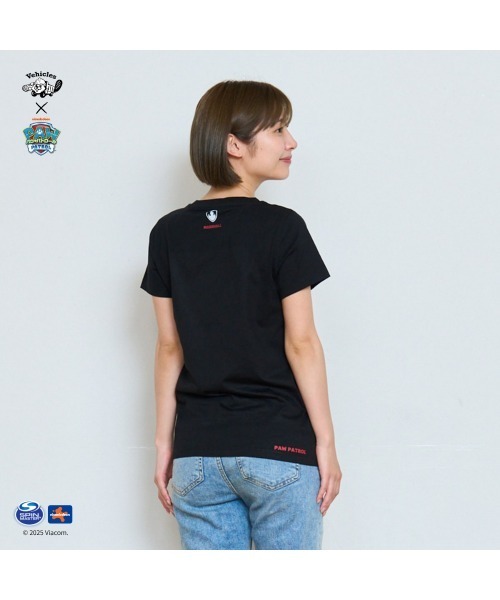 Vehicles(ビークルズ)の「パウパトロール 子供服 グラフィック半袖Tシャツマーシャルホワイト マーシャル(Tシャツ/カットソー・レディース・ブラック/ホワイト・womens free/MEDIUM/LARGE)」の7枚目の写真