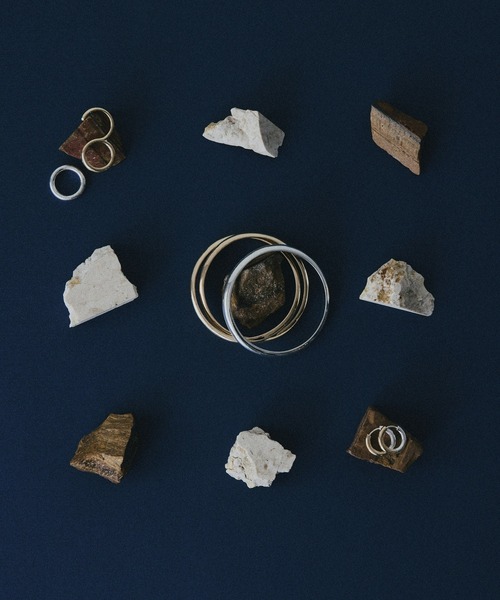 Nothing And Others（ナッシングアンドアザーズ）の「「Nothing And Others/ナッシングアンドアザーズ」Multifaceted Ring Set（リング・レディース・マルチ/シルバー・FREE）」の5枚目の写真