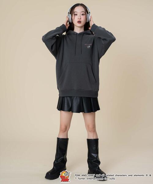 Tom&Jerry(トムアンドジェリー)の「∴WEGO/TOMandJERRYグラフィックプルパーカー(パーカー・メンズ・ホワイト/スミクロ・LARGE/MEDIUM)」の11枚目の写真
