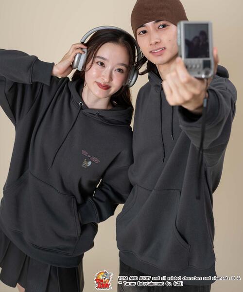 Tom&Jerry(トムアンドジェリー)の「∴WEGO/TOMandJERRYグラフィックプルパーカー(パーカー・メンズ・ホワイト/スミクロ・LARGE/MEDIUM)」の20枚目の写真