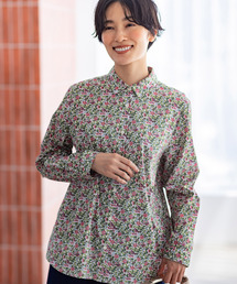 【希少】soorploom 花柄ブラウス ボタニカルプリント　2-3y 希少】soorploom 花柄ブラウス ボタニカルプリント 2-3y