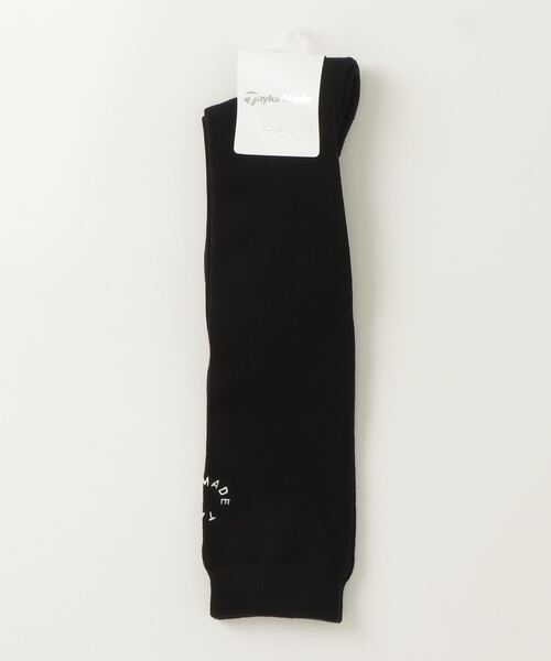 TaylorMade（テーラーメイド）の「テーラーメイド  W サークルグラフィックハイソックス（ソックス/靴下・レディース・オフホワイト/ブラック・22-24）」の2枚目の写真