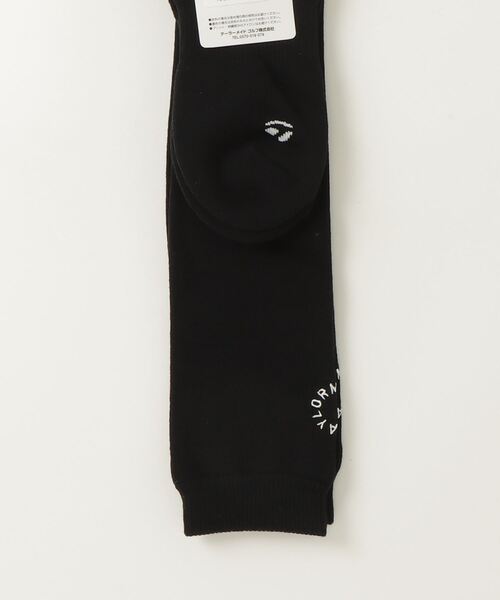 TaylorMade（テーラーメイド）の「テーラーメイド  W サークルグラフィックハイソックス（ソックス/靴下・レディース・オフホワイト/ブラック・22-24）」の3枚目の写真