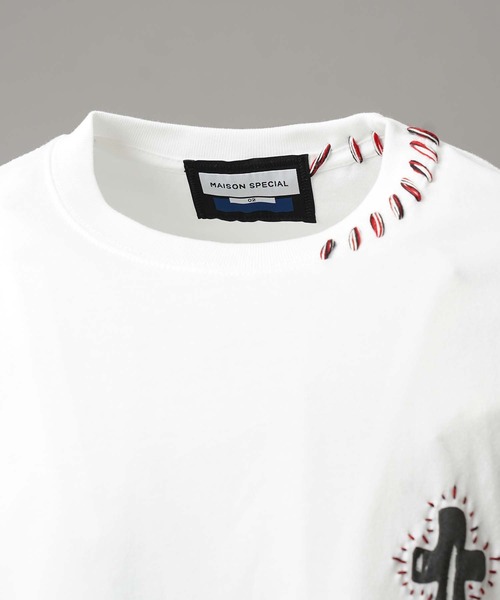 MAISON SPECIAL(メゾンスペシャル)の「《UNISEX》Nuance Graphics Hand Stitching Long Sleeve TEE/ニュアンスグラフィックハンドステッチロングスリーブTシャツ【MAISON SPECIAL/メゾンスペシャル】(Tシャツ/カットソー・メンズ・その他6/その他1/その他5/その他3/その他2/その他8/その他7/その他4・1/0/2)」の18枚目の写真