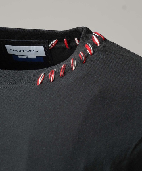 MAISON SPECIAL(メゾンスペシャル)の「《UNISEX》Nuance Graphics Hand Stitching Long Sleeve TEE/ニュアンスグラフィックハンドステッチロングスリーブTシャツ【MAISON SPECIAL/メゾンスペシャル】(Tシャツ/カットソー・メンズ・その他6/その他1/その他5/その他3/その他2/その他8/その他7/その他4・1/0/2)」の12枚目の写真