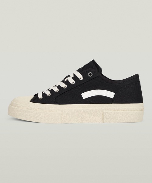 G-STAR(ジースター)の「VODAN SNEAKERS/コットンキャンバスローカットスニーカー(スニーカー・メンズ・ネイビー/ブラック・41/43/42)」の3枚目の写真