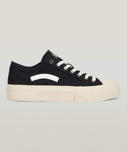 G-STAR(ジースター)の「VODAN SNEAKERS/コットンキャンバスローカットスニーカー(スニーカー・メンズ・ネイビー/ブラック・41/43/42)」の4枚目の写真