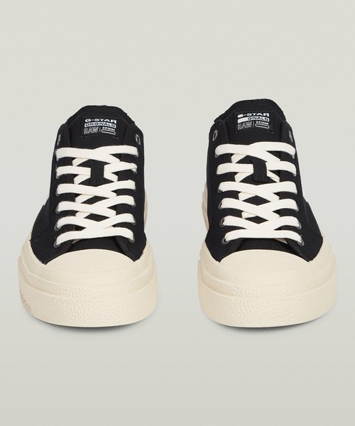 G-STAR(ジースター)の「VODAN SNEAKERS/コットンキャンバスローカットスニーカー(スニーカー・メンズ・ネイビー/ブラック・41/43/42)」の5枚目の写真