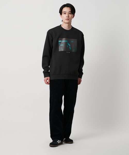 A DAY IN THE LIFE UNITED ARROWS（アデイインザライフユナイテッドアローズ）の「DIMプリント ダンボール スウェット＜A DAY IN THE LIFE＞（Tシャツ/カットソー・メンズ・ブラック/ホワイト・M/L）」の4枚目の写真