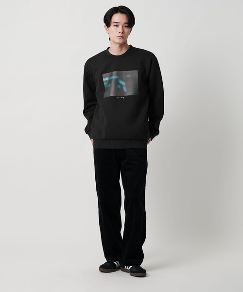 A DAY IN THE LIFE UNITED ARROWS（アデイインザライフユナイテッドアローズ）の「DIMプリント ダンボール スウェット＜A DAY IN THE LIFE＞（Tシャツ/カットソー・メンズ・ブラック/ホワイト・M/L）」の5枚目の写真