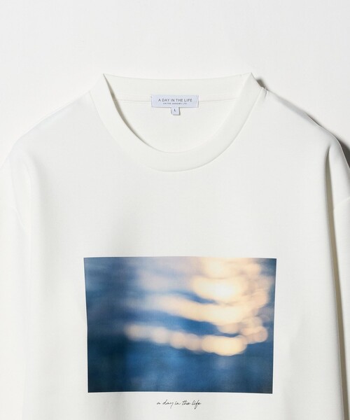 A DAY IN THE LIFE UNITED ARROWS（アデイインザライフユナイテッドアローズ）の「DIMプリント ダンボール スウェット＜A DAY IN THE LIFE＞（Tシャツ/カットソー・メンズ・ブラック/ホワイト・M/L）」の14枚目の写真