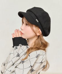 apres jour（アプレジュール）の「【apres jour×ARIAZ】チャームタグ付きキャスケット（キャスケット）」