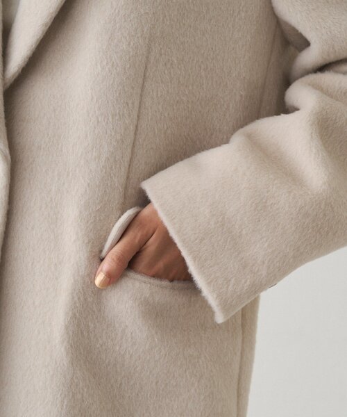 シャギージャケットコート（その他アウター）｜LOUNGEDRESS（ラウンジ