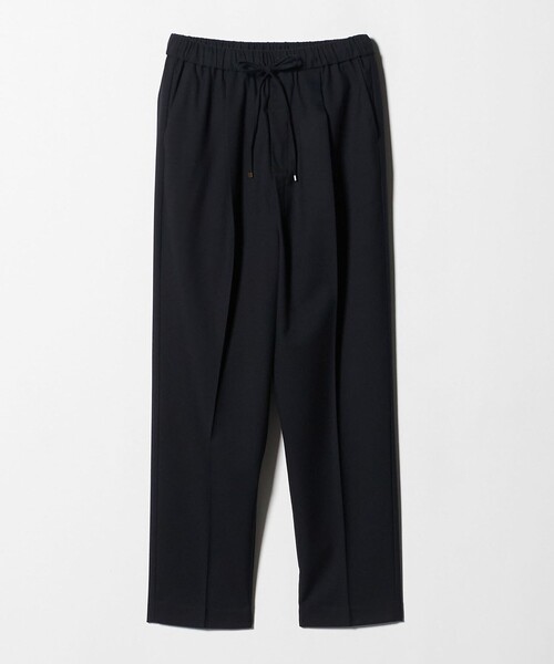 A DAY IN THE LIFE UNITED ARROWS(アデイインザライフユナイテッドアローズ)の「裏起毛 タックイージー テーパードパンツ ‐ウォッシャブル‐<A DAY IN THE LIFE>(スラックス・レディース・ナチュラル/ダークグレー/その他2/ネイビー・M/S)」の4枚目の写真
