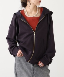 OMNES | ソフトダンボールニットジップパーカー(パーカー)