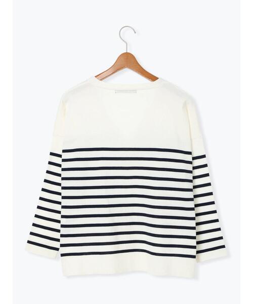 Lugnoncure(ルノンキュール)の「無地/柄アソートVネックカーディガン(カーディガン/ボレロ・レディース・オフホワイト/グレー/チャコールグレー/パープル・F)」の20枚目の写真