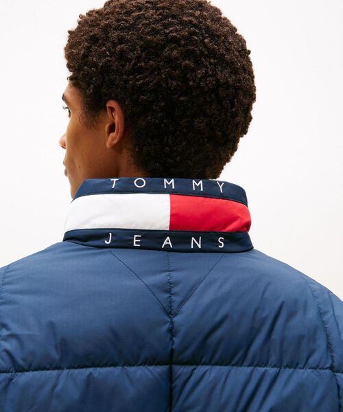 tommy jeans（トミー ジーンズ）の「DNAカラーパッファジャケット（ダウンジャケット/コート・メンズ・ネイビー/ホワイト・LARGE/SMALL/X-LARGE/MEDIUM）」の20枚目の写真