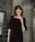 et.UNiVER�i�G�g���j�x�[���j�́uSweetheart velour dress�i�h���X�j�v�b�u���E��