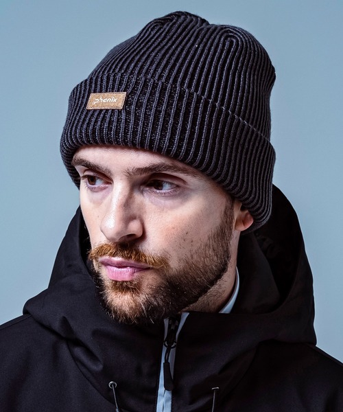 phenix(フェニックス)の「phenix(フェニックス)Melange Watch Hat メランジニットハット ニットキャップ(保温性/吸汗速乾)(ニットキャップ/ビーニー・メンズ・ブラック/ブルー/レッド・ONE SIZE)」の1枚目の写真