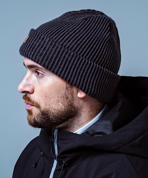 phenix(フェニックス)の「phenix(フェニックス)Melange Watch Hat メランジニットハット ニットキャップ(保温性/吸汗速乾)(ニットキャップ/ビーニー・メンズ・ブラック/ブルー/レッド・ONE SIZE)」の4枚目の写真