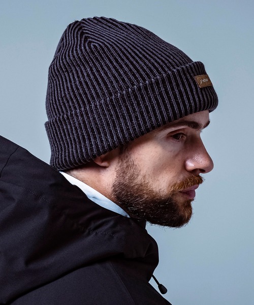 phenix(フェニックス)の「phenix(フェニックス)Melange Watch Hat メランジニットハット ニットキャップ(保温性/吸汗速乾)(ニットキャップ/ビーニー・メンズ・ブラック/ブルー/レッド・ONE SIZE)」の6枚目の写真