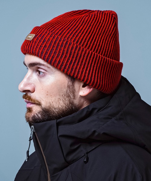 phenix(フェニックス)の「phenix(フェニックス)Melange Watch Hat メランジニットハット ニットキャップ(保温性/吸汗速乾)(ニットキャップ/ビーニー・メンズ・ブラック/ブルー/レッド・ONE SIZE)」の12枚目の写真