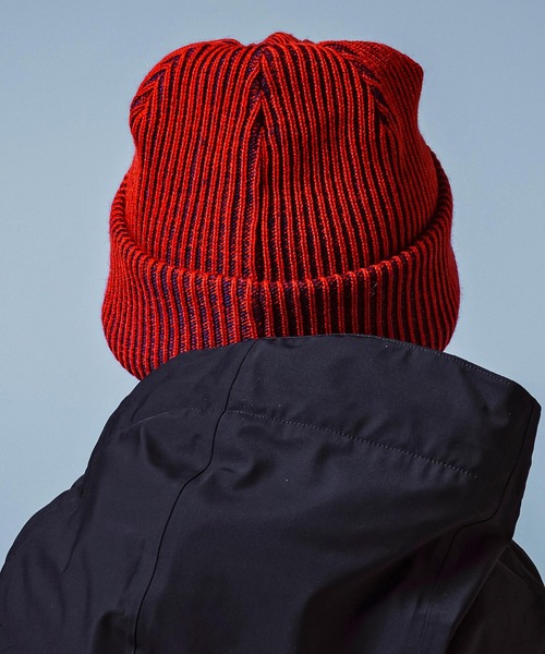 phenix(フェニックス)の「phenix(フェニックス)Melange Watch Hat メランジニットハット ニットキャップ(保温性/吸汗速乾)(ニットキャップ/ビーニー・メンズ・ブラック/ブルー/レッド・ONE SIZE)」の13枚目の写真