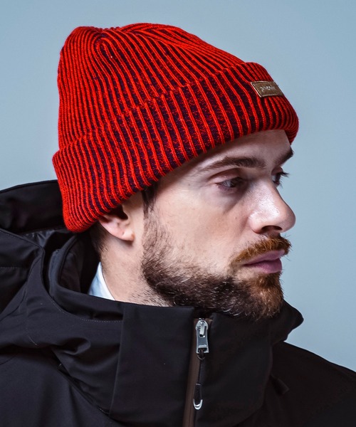 phenix(フェニックス)の「phenix(フェニックス)Melange Watch Hat メランジニットハット ニットキャップ(保温性/吸汗速乾)(ニットキャップ/ビーニー・メンズ・ブラック/ブルー/レッド・ONE SIZE)」の14枚目の写真