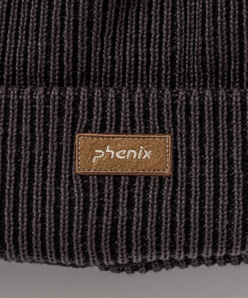 phenix(フェニックス)の「phenix(フェニックス)Melange Watch Hat メランジニットハット ニットキャップ(保温性/吸汗速乾)(ニットキャップ/ビーニー・メンズ・ブラック/ブルー/レッド・ONE SIZE)」の18枚目の写真