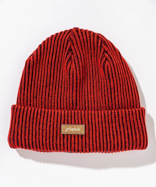 phenix(フェニックス)の「phenix(フェニックス)Melange Watch Hat メランジニットハット ニットキャップ(保温性/吸汗速乾)(ニットキャップ/ビーニー・メンズ・ブラック/ブルー/レッド・ONE SIZE)」の22枚目の写真
