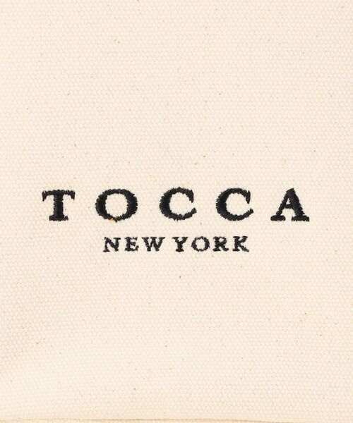 TOCCA(トッカ)の「TRILL TRIM CANVASTOTE キャンバストートバッグ(トートバッグ・レディース・ベージュ系/ブラック系/ブラック系5/アイボリー系・F)」の7枚目の写真