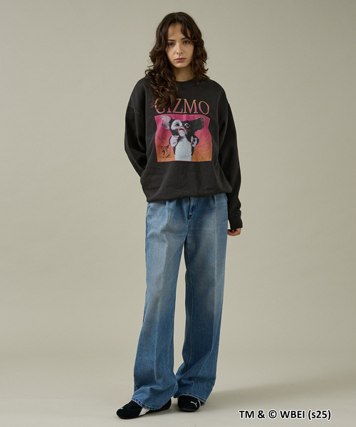 SCREEN STARS（スクリーンスターズ）の「【GREMLINS×SCREEN STARS/グレムリン×スクリーンスターズ】BLACKクルースウェットシリーズ（スウェット・メンズ・ブラック/ブラック系その他/ブラック系その他2/ブラック系その他3・M/L）」の5枚目の写真