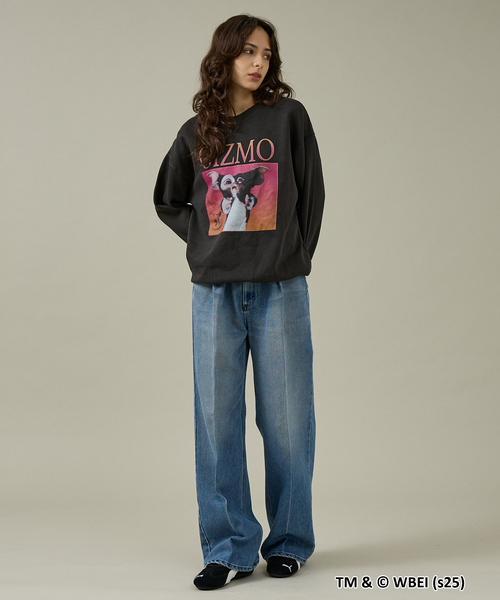 SCREEN STARS（スクリーンスターズ）の「【GREMLINS×SCREEN STARS/グレムリン×スクリーンスターズ】BLACKクルースウェットシリーズ（スウェット・メンズ・ブラック/ブラック系その他/ブラック系その他2/ブラック系その他3・M/L）」の6枚目の写真