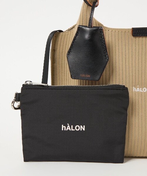 hALON（アーロン）の「＜hALON＞ストライプ ニット トートバッグS（トートバッグ・メンズ・ブラック/ブラウン系/ナチュラル/ダークグリーン・FREE）」の16枚目の写真
