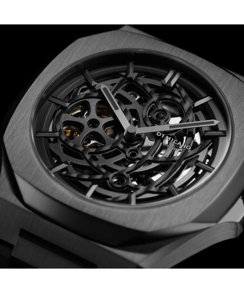 D1 MILANO（ディーワンミラノ）の「「D1 MILANO/ディーワン ミラノ」スケルトン リスタイリング 自動巻き（アナログ腕時計・メンズ・シルバー系/ガンメタ/ゴールド系・FREE）」の18枚目の写真