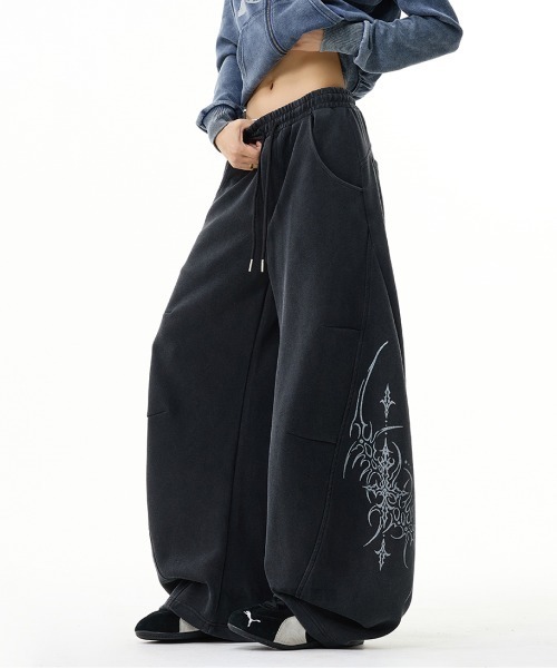 セール】07ワイドスウェットパンツ（スウェットパンツ）｜mushwear