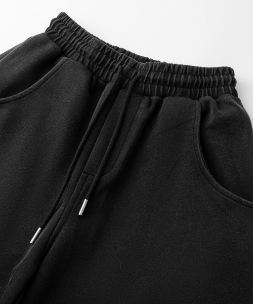 mushwear(マッシュウェア)の「07ワイドスウェットパンツ(スウェットパンツ・メンズ・ブラック・MEDIUM/LARGE/X-LARGE)」の2枚目の写真
