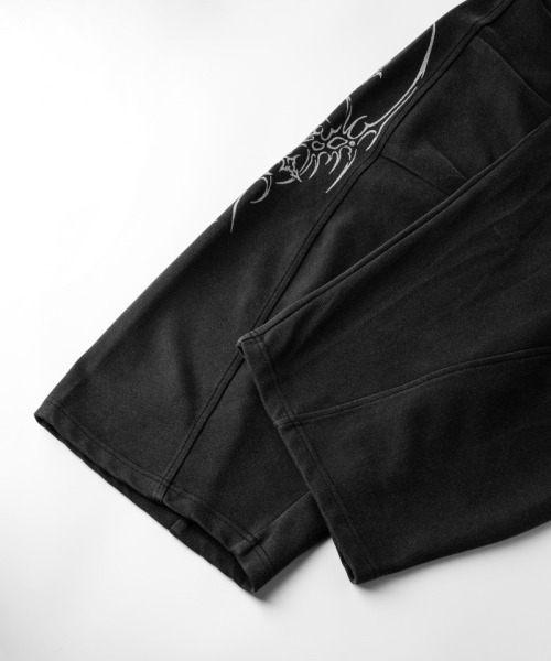 mushwear(マッシュウェア)の「07ワイドスウェットパンツ(スウェットパンツ・メンズ・ブラック・MEDIUM/LARGE/X-LARGE)」の4枚目の写真