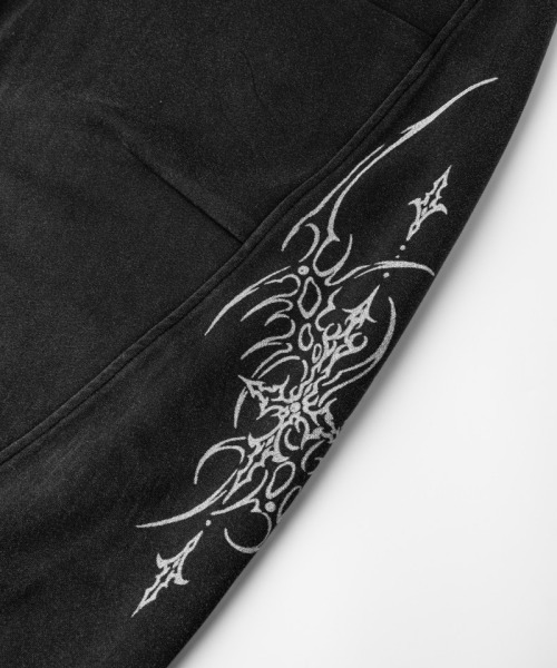 mushwear(マッシュウェア)の「07ワイドスウェットパンツ(スウェットパンツ・メンズ・ブラック・MEDIUM/LARGE/X-LARGE)」の5枚目の写真
