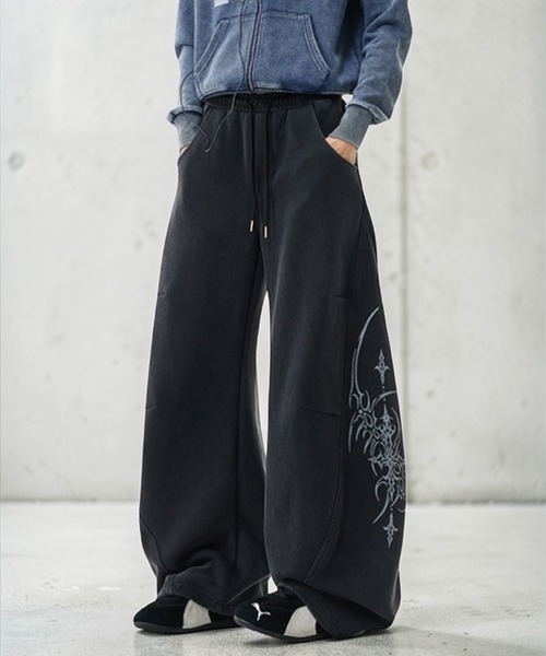 mushwear(マッシュウェア)の「07ワイドスウェットパンツ(スウェットパンツ・メンズ・ブラック・MEDIUM/LARGE/X-LARGE)」の21枚目の写真