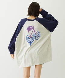 MILKFED. | MELTY CHERRY BIG TOP(Tシャツ/カットソー)
